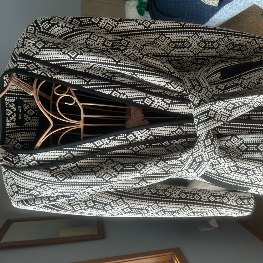 Nine West 12 Belted Blazer